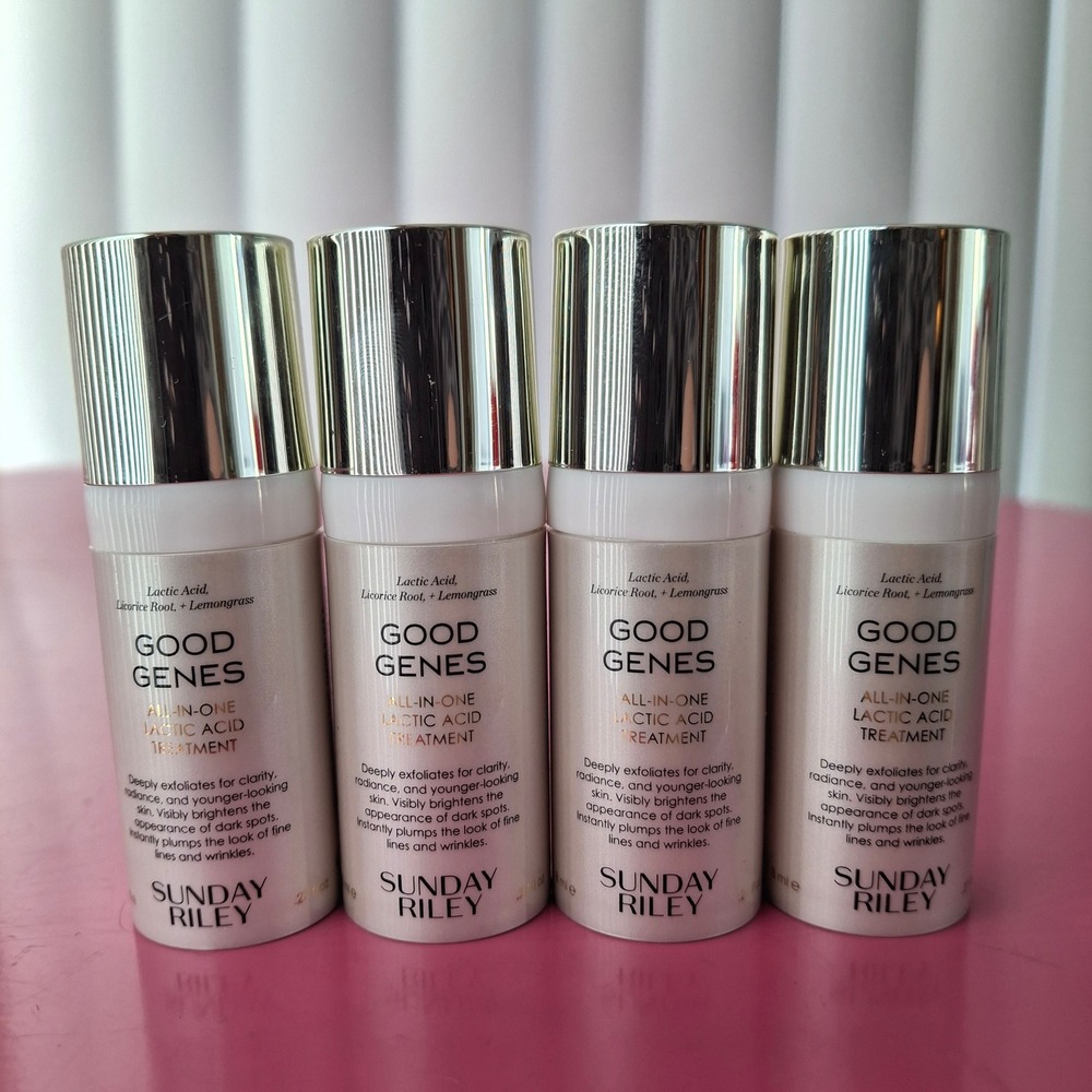 Sunday Riley Good‎ Genes All in One Lactic Acid Treatment 4x0.27 oz Travel Size